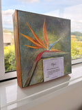 Flight - Original Acrylic painting on canvas, 20x20cm